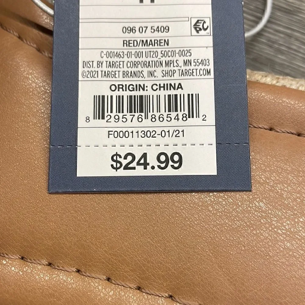 Women's Maren Square Toe Espadrille Slide Sandals - Universal Thread